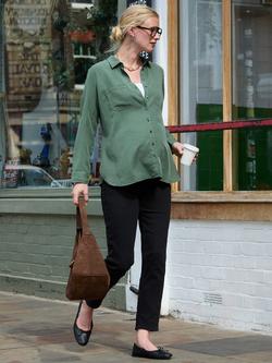 Isabella Oliver The Bump Boyfriend Maternity Jeans, Washed Black, Washed Black