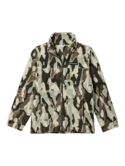 Columbia Kids' Zing III Fleece Zip Jacket, Stone Green, Stone Green