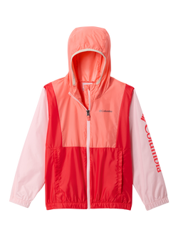 Columbia Kids' Lily Basin II Jacket, Hot Coral Pink, Hot Coral Pink
