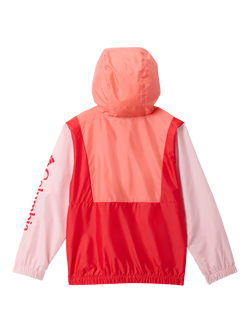 Columbia Kids' Lily Basin II Jacket, Hot Coral Pink - view 2, Hot Coral Pink