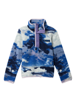Columbia Kids' Helvetia Abstract Fleece, Navy Storm, Navy Storm