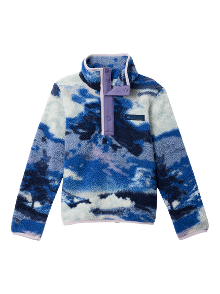 Columbia Kids' Helvetia Abstract Fleece, Navy Storm, Navy Storm