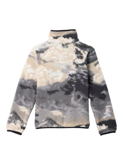 Columbia Kids' Helvetia Abstract Fleece, Shark/Grey - view 2, Shark/Grey