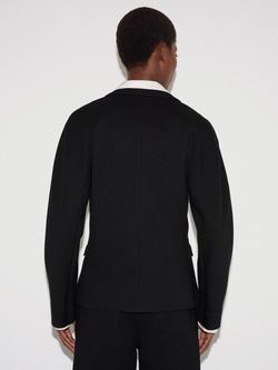 Jigsaw Ponte Sculpted Blazer, Black - view 2, Black