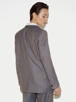 Jigsaw Knox Wool Blend Tailored Blazer, Blue - view 2, Blue