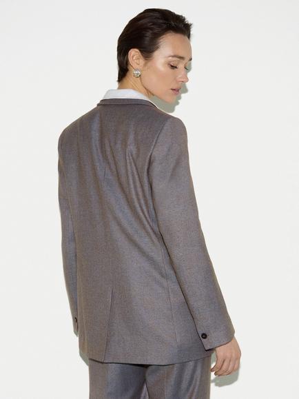 Jigsaw Knox Wool Blend Tailored Blazer - view 2, Blue