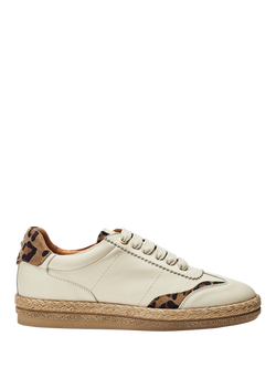 Moda in Pelle Baibe Lace Up Trainers, Off White, Off White