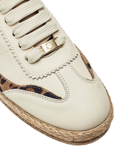 Moda in Pelle Baibe Lace Up Trainers, Off White - view 2, Off White