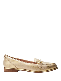 Moda in Pelle Evaria Loafers, Gold, Gold