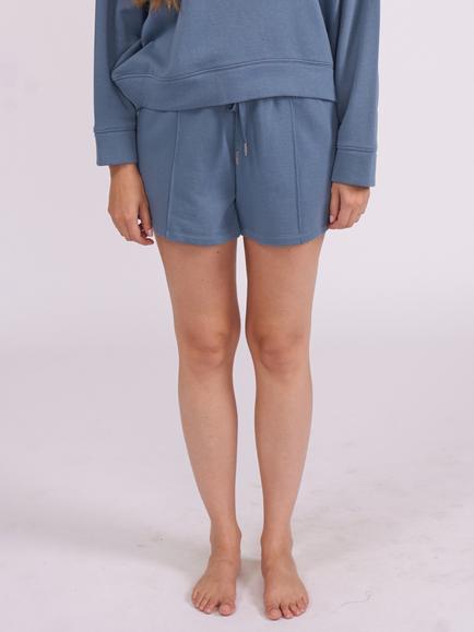 Cyberjammies Jersey Shorts, Smoke Blue - view 2, Smoke Blue