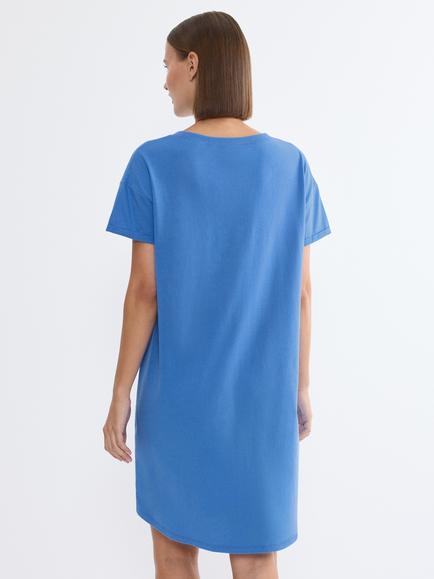 Triumph Triumph NDK Nightdress - view 2, Blue/White