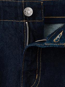 Mango Mid Rise Wide Leg Jeans, Blue - view 2, Blue