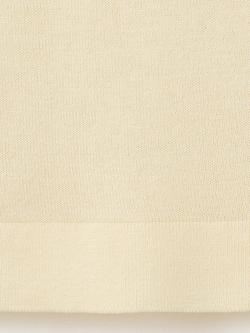 Mango Tie Neck Knit Top, Pastel Yellow - view 2, Pastel Yellow