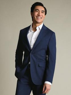 Charles Tyrwhitt Wool Rich Suit Jacket, Ink Blue, Ink Blue