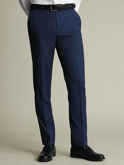 Charles Tyrwhitt Wool Rich Suit Trousers, Ink Blue, Ink Blue
