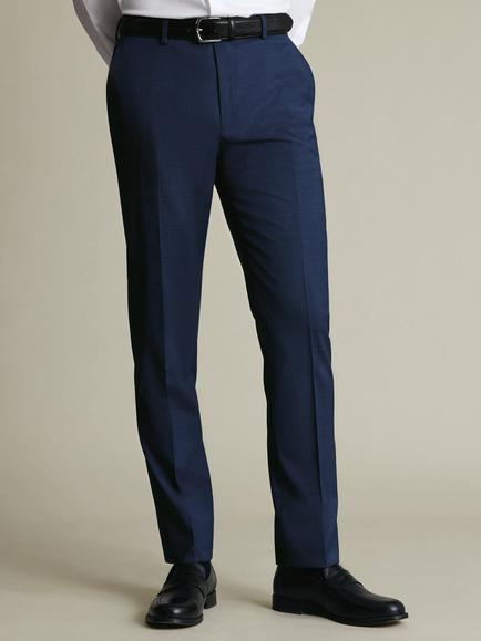 Charles Tyrwhitt Wool Rich Suit Trousers, Ink Blue, Ink Blue
