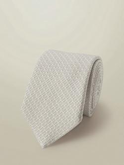 Charles Tyrwhitt Grenadine Silk Italian Tie, Silver Grey, Silver Grey