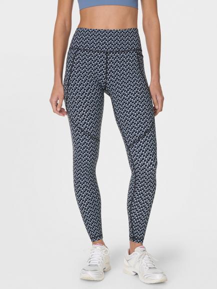 Sweaty Betty Power Gym Leggings, Blue Multi, Blue Multi