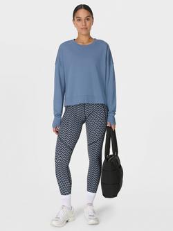 Sweaty Betty Power Gym Leggings, Blue Multi - view 2, Blue Multi