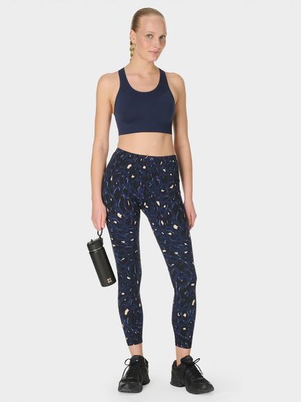 Sweaty Betty Power Gym Leggings, Blue, Blue/Multi