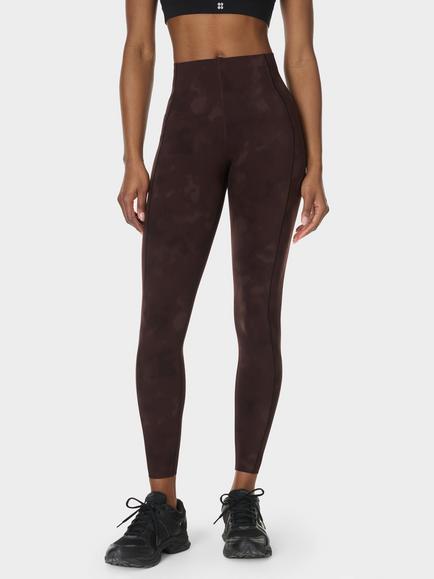 Sweaty Betty Soft Fade Print Leggings, Brown Soft Fade Print - view 2, Brown Soft Fade Print