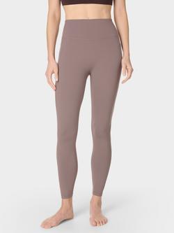 Sweaty Betty Ultimate Studio Yoga Ribbed Leggings - view 2, Brown