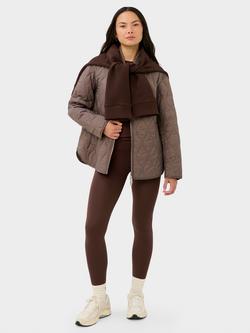 Sweaty Betty All Day Soft Twist Leggings, Brown - view 2, Brown