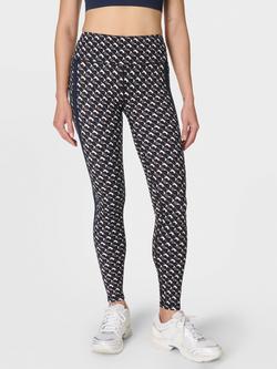 Sweaty Betty Power Side Stripe Gym Leggings, Brown, Brown