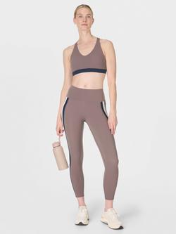 Sweaty Betty Power Trio Stripe 7/8 Gym Leggings, Multi, Multi