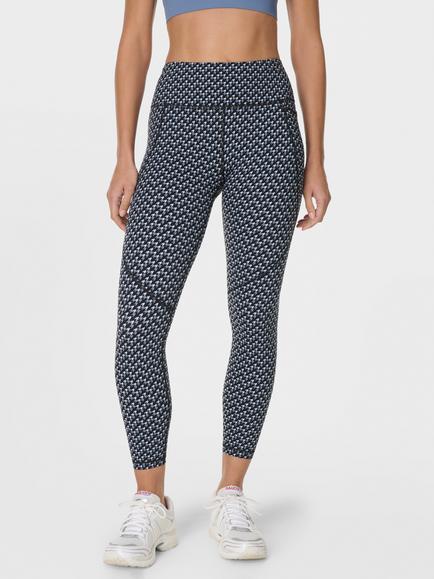 Sweaty Betty Power 7/8 Workout Leggings - view 2, Blue Multi
