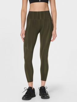 Sweaty Betty Power 7/8 Gym Leggings, Green, Green
