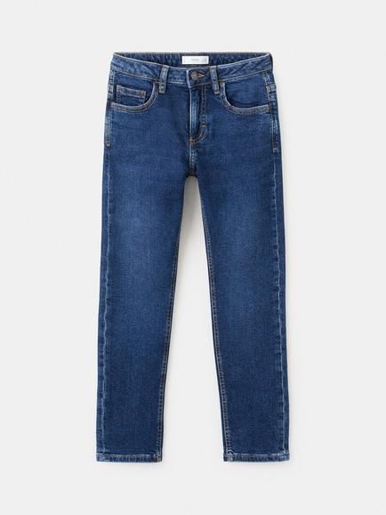 Mango Boys' Slim Fit Jeans, Navy, Navy