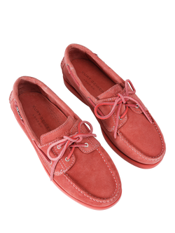 Kurt Geiger London Kurt Suede Deck Shoes - view 2, Peach