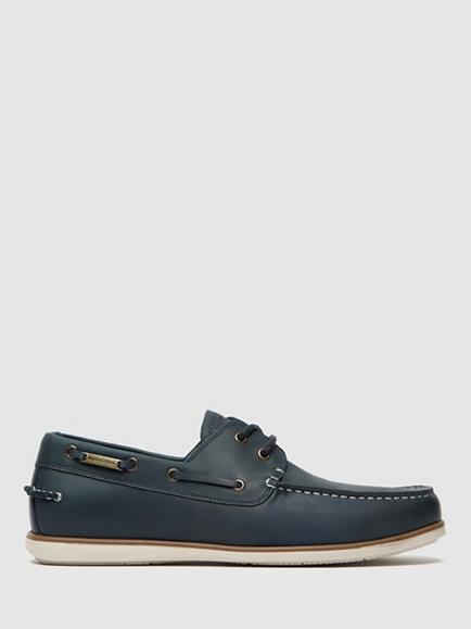 Rodd & Gunn Boardwalk Leather Boat Shoes, Navy, Navy
