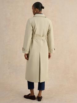 Hobbs Riley Trench Coat, Pale Sage Green - view 2, Pale Sage Green