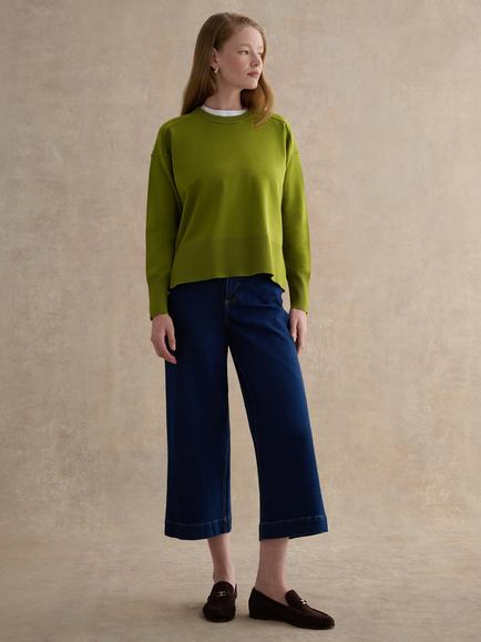 Hobbs Marsha Relaxed Fit Jumper, Soft Moss Green, Soft Moss Green