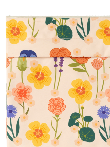 Little Green Radicals Baby Floral Wet Bag, Multi - view 2, Multi