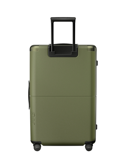 July Checked Plus CaseSafe Hard Shell Suitcase, 110L - view 2, Moss