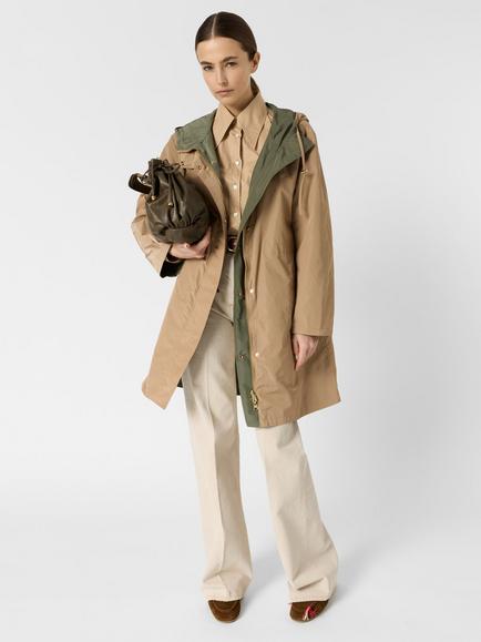 Gerard Darel Jannis Longline Reversible Jacket, Sand - view 2, Sand