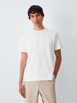 Kin Washed Graphic Cotton T-Shirt, White - view 2, White