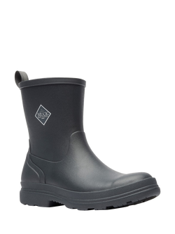 Muck Rainscape Rubber Mid Wellington Boots, Black