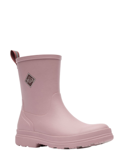 Muck Rainscape Rubber Mid Wellington Boots - view 2, Pink