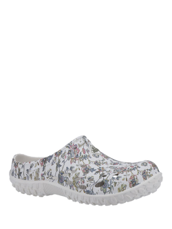 Muck Muckster Lite Clogs - view 2, Light Grey/Floral