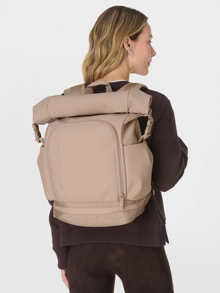 Sweaty Betty City Goer Backpack - view 2, Beige