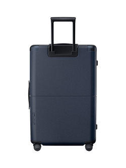July Checked Plus CaseSafe Hard Shell Suitcase, 110L - view 2, Navy