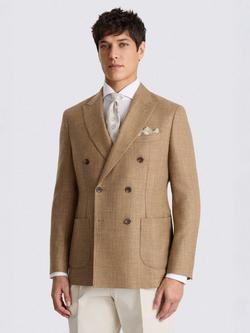 Moss Wool Blend Blazer, Chestnut, Chestnut