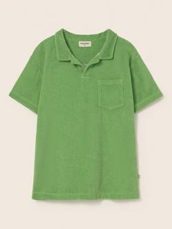 Cozmo Kids' Maelk Short Sleeve Polo T-Shirt, Green - view 2, Green