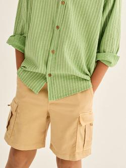 Cozmo Kids' Vincentk Cargo Shorts, Sand, Sand