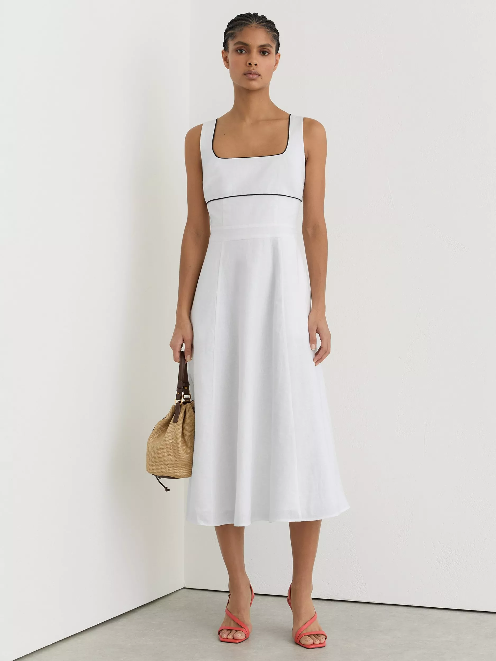 Linen - Dresses, Petite | John Lewis & Partners