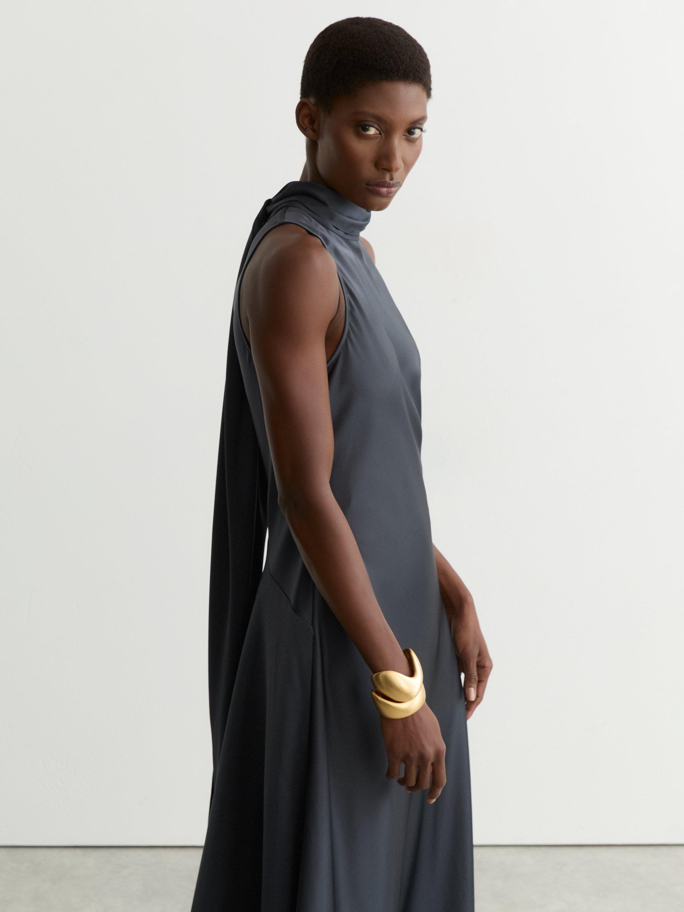 reiss fae satin cape maxi dress Buy Reiss Burgundy Fae Satin Cape Maxi Dress from Next USA